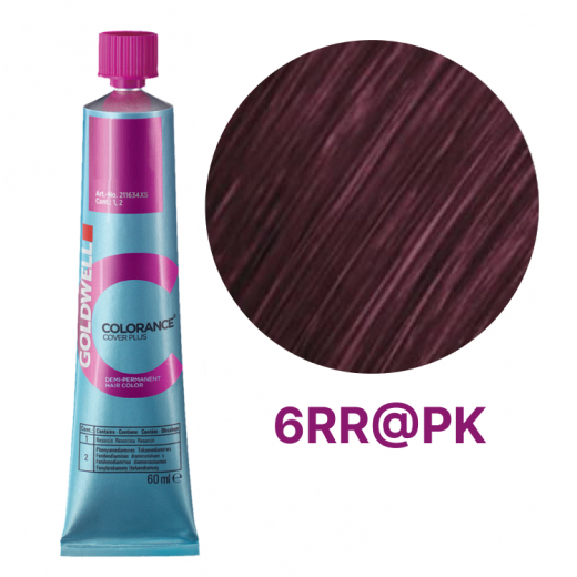 Фарба тонуюча Colorance Cover Plus 6RR@PK хвилюючий червоний з рожевим сяйвом, 60 мл