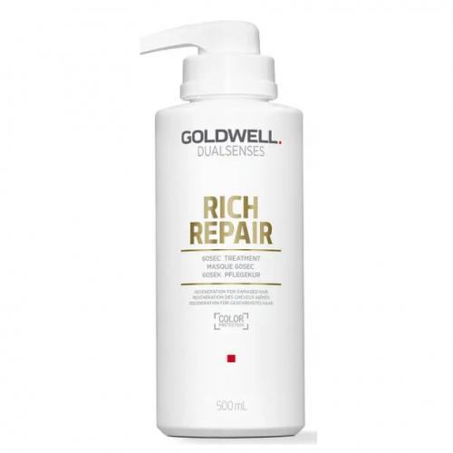 Goldwell Маска DSN Rich Repair 60 сек. відновлююча для сухого та пошкодженого волосся 500 мл