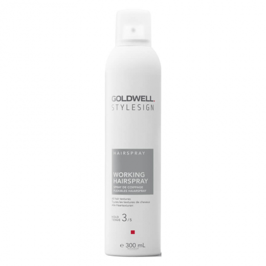 
                Goldwell Спрей Working Hairspray з блиском середньої фіксації, 300 ml