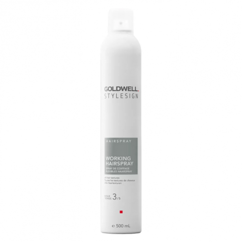 Goldwell Спрей Working Hairspray з блиском середньої фіксації, 500 ml