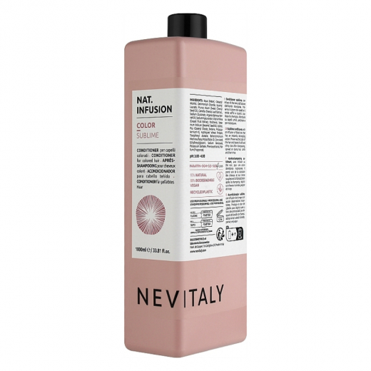 Кондиционер для фиксации цвета Nevitaly Color Sublime Conditioner, 1000 ml