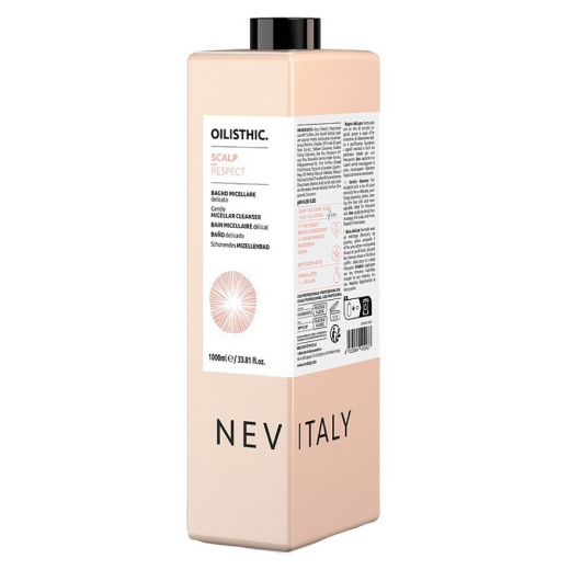Мицеллярный шампунь для очищения кожи головы и волос Nevitaly Gentle Micellar Cleanser, 1000 ml