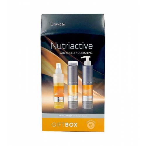 Erayba Nutriactive Подарочный набор N 12 250 мл+ N 10 250 мл +N 18 200 мл 8436022399655 Erayba Nutriactive Подарочный набор N 12 250 мл+ N 10 250 мл +N 18 200 мл 8436022399655