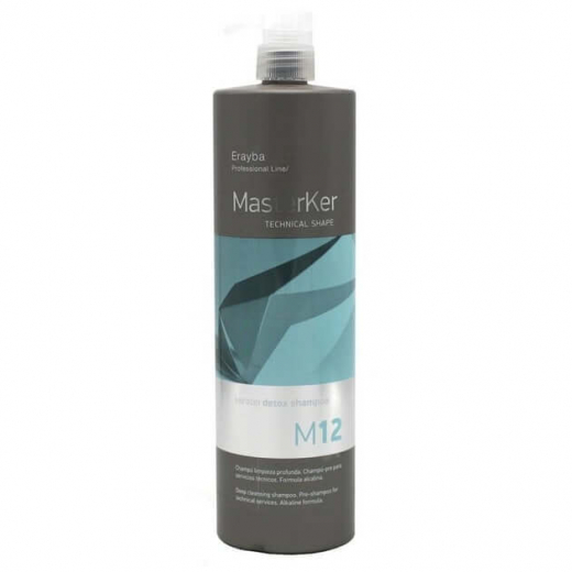 Шампунь глибокого очищення Erayba Masterker M12 Keratin Detox Shampoo, 1000 мл