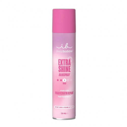 Лак для волос Invisibobble HAIR STYLING Extra Shine Hair Spray 250ml