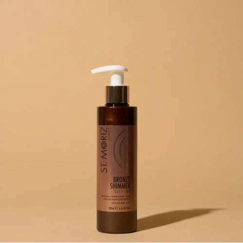 Средство для бронзового загара с эффектом шиммера St Moriz Advanced Bronze Shimmer Tan, 200ml