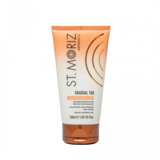 
                Лосьон для постепенного проявления автозагара с шимером St.Moriz Advanced Illuminating Gradual Tan Lotion, 150ml