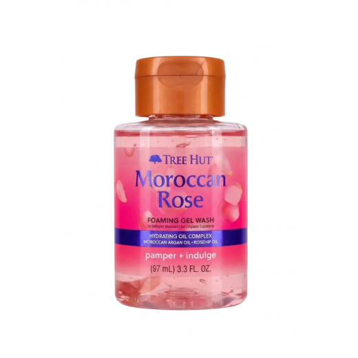 
                Мини-средство гель для душа Tree Hut Moroccan Rose Foaming Gel Wash 97ml