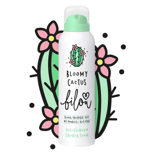Пенка для душа Bilou Bloomy Cactus 200 мл
