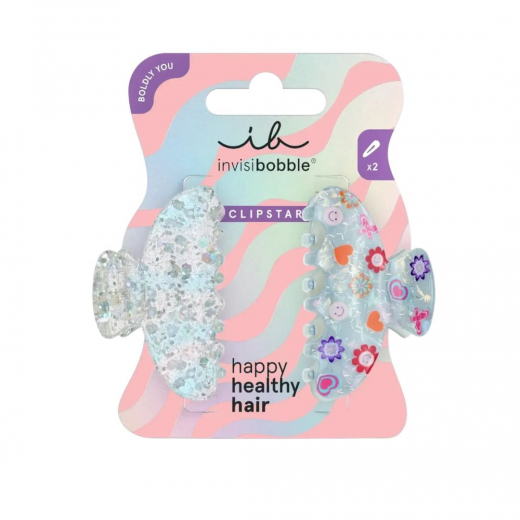 Заколка для волос invisibobble CLIPSTAR Cosmic Glow