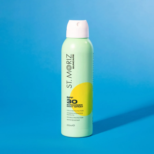 Солнцезащитный спрей для тела St Moriz Suncare SPF 30 Body Spray 200ml