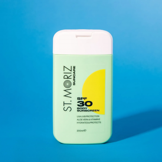 Солнцезащитный лосьон St Moriz Suncare SPF 30 Body Sunscreen 200ml