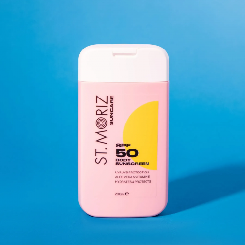 Солнцезащитный лосьон St Moriz Suncare SPF 50 Body Sunscreen 200ml