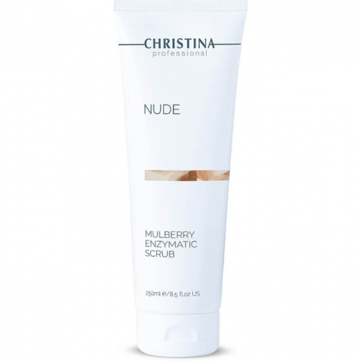 Christina Nude Mulberry Enzymatic Scrub - Ензимний скраб з шовковицею для тіла, 250 ml