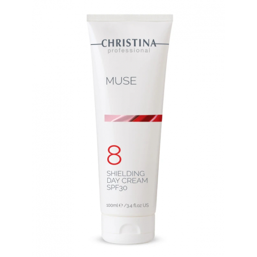 Christina Muse Shielding Day Cream SPF-30 - Захисний денний крем SPF 30 (крок 8), 100 ml