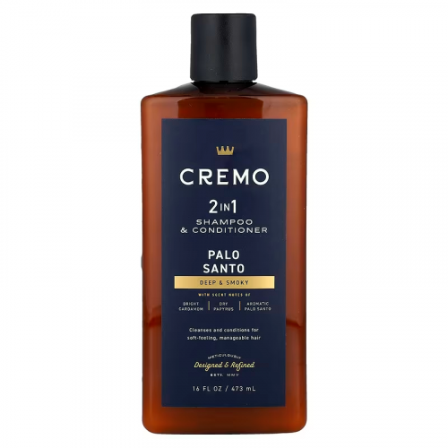 Cremo Palo Santo – шампунь и кондиционер «2 в 1», 473 ml