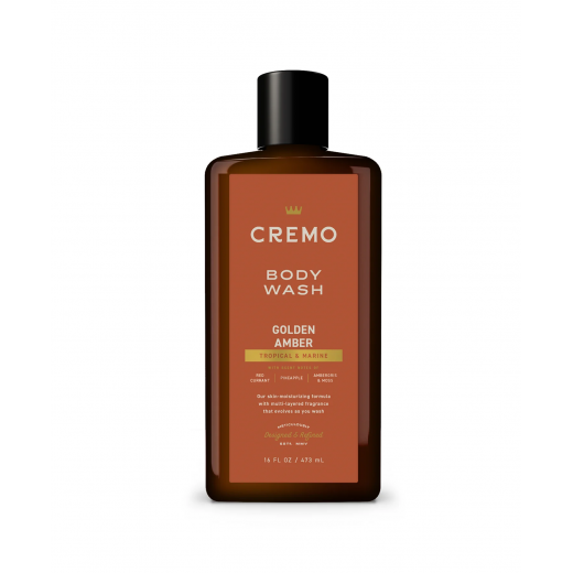 
                Cremo Golden Amber - мужской гель для душа, 473 ml