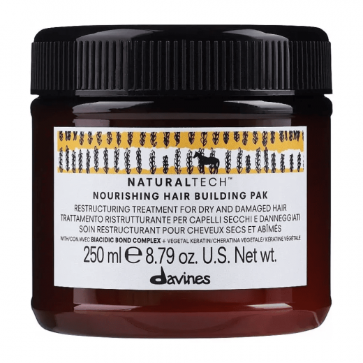 
                Davines NT Nourishing Hair Building Pak — Питательный уход для реструктуризации поврежденных волос, 250 мл