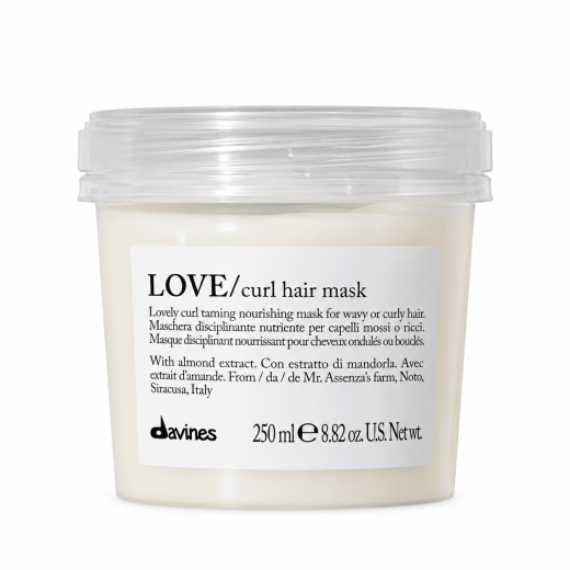 Davines LOVE Curl Mask — питательная маска быстрого действия для кудрявых волос, 250 мл