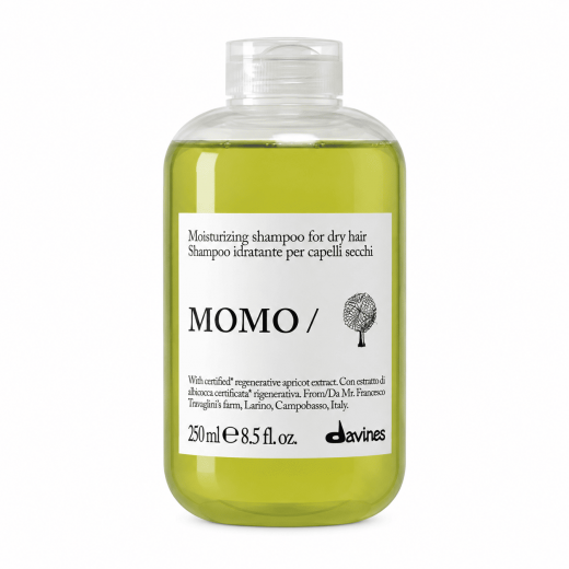 Davines MOMO Shampoo — увлажняющий шампунь для сухих волос, 250 мл