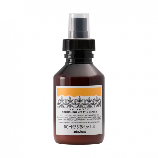 Davines NT Nourishing Keratin Sealer — питательный кератиновый флюид, герметизирующий кутикулу, 100 мл