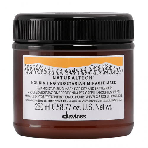 Davines NT Nourishing Vegetarian Miracle Mask — Питательная увлажняющая маска «Вегетарианское чудо» для сухих и ломких волос, 250 мл Davines NT Nourishing Vegetarian Miracle Mask — Питательная увлажняющая маска «Вегетарианское чудо» для сухих и ломких волос, 250 мл