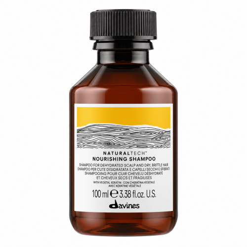 Davines NT Nourishing Shampoo — питательный шампунь для обезвоженной кожи головы и ломких волос, 100 мл