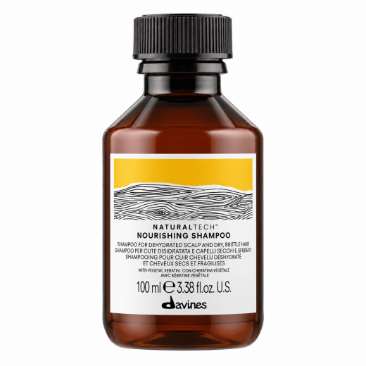 Davines NT Nourishing Shampoo — питательный шампунь для обезвоженной кожи головы и ломких волос, 100 мл