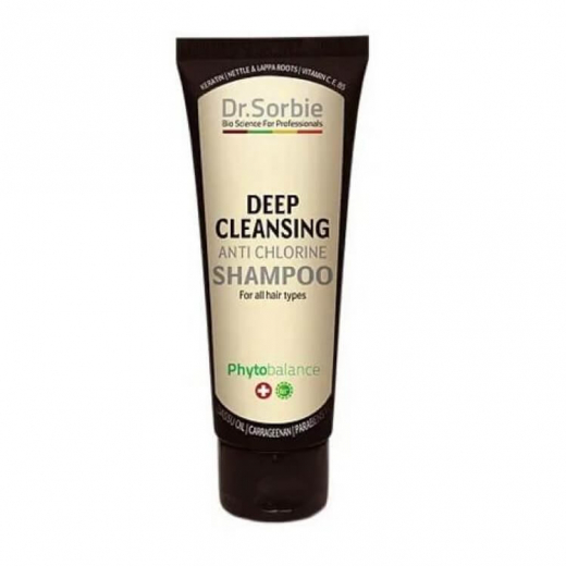 Dr. Sorbie Deep Cleansing Anti Chlorine shampoo Глибоко очищуючий шампунь, 75 мл