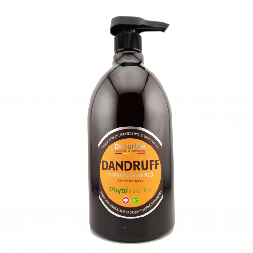 
                Dr.Sorbie Dandruff Shampoo терапевтический шампунь против перхоти для волос всех типов, 1000 ml