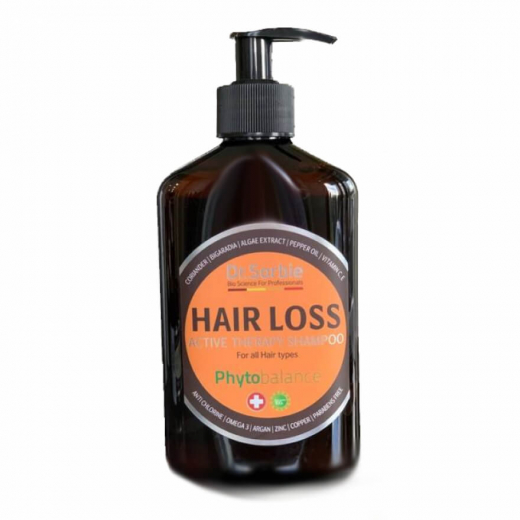 Dr.Ѕогbiе Hair Loss Active Therapy shampoo Терапевтический шампунь против выпадения волос, 400 ml
