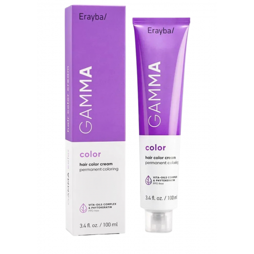 
                 Erayba Gamma Hair Color Cream 5/36 золотисто-коричневий, 100 ml