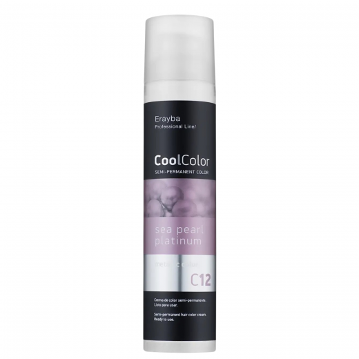 Erayba Cool Color Semi-Permanent Color Cream C12 перлинно-платиновий, 100 ml
