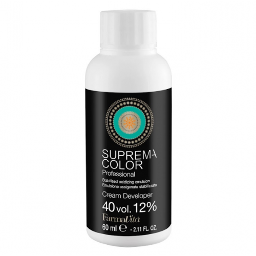 FARMAVITA Емульсія 12% SUPREMA COLOR CR. DEVELOPER (40 VOL.) 60 ml НФ-00028934