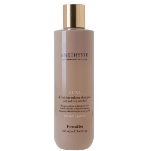 FARMAVITA AMETHYSTE CURL - Definition Volume Shampoo Шампунь для вьющихся волос 250 ml НФ-00028956
