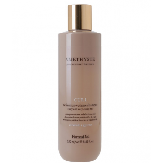 FARMAVITA AMETHYSTE CURL - Definition Volume Shampoo Шампунь для вьющихся волос 250 ml