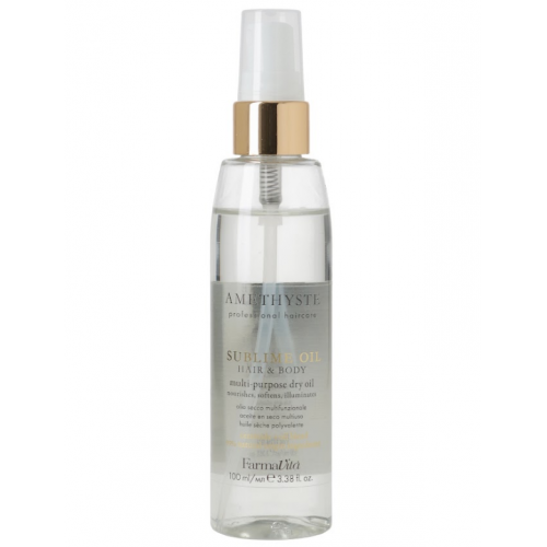 FARMAVITA AMETHYSTE Sublime Oil Hair & Body Multi-Purpose Dry Oil Багатоцільове масло для волосся та тіла 100 ml НФ-00028957 FARMAVITA AMETHYSTE Sublime Oil Hair & Body Multi-Purpose Dry Oil Багатоцільове масло для волосся та тіла 100 ml НФ-00028957