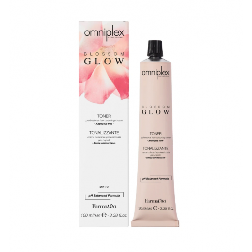 
                FARMAVITA Omniplex BLOSSOM GLOW TONER  6.12 темный блонд пепельно-перламутровый 100ml