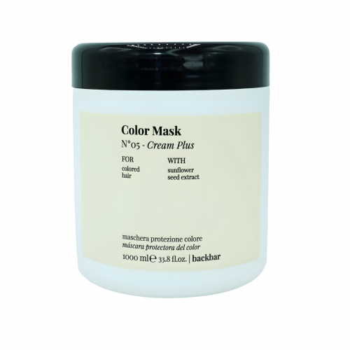 FARMAVITA Легкая защитная маска для волос BACK BAR COLOR MASK N°05 - Cream Plus, 1000 ml 8022033107275