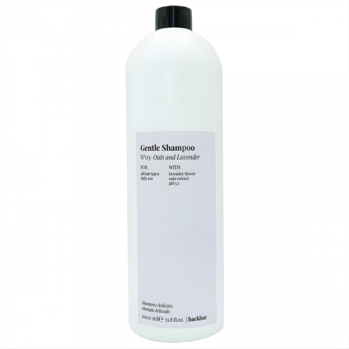 FARMAVITA Шампунь для всех типов волос BACK BAR GENTLE SHAMPOO N°03 - Oats and Lavender, 1000 ml 8022033107244