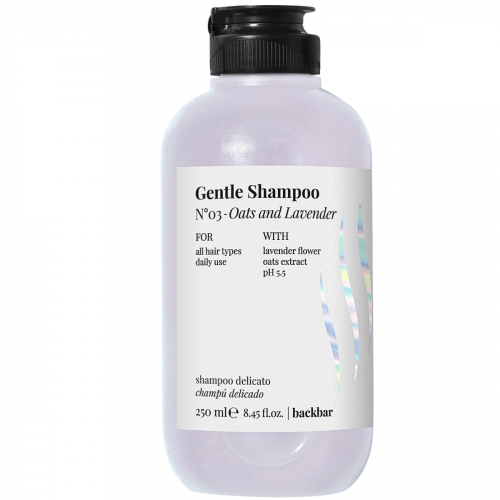 FARMAVITA Шампунь для всех типов волос BACK BAR GENTLE SHAMPOO N°03 - Oats and Lavender, 250 ml 8022033107176