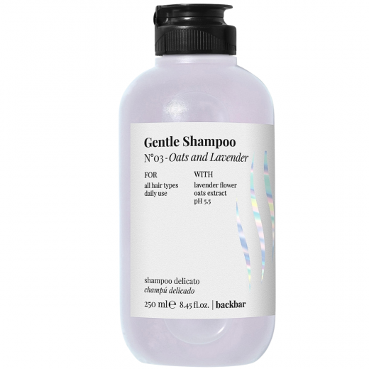 FARMAVITA Шампунь для всех типов волос BACK BAR GENTLE SHAMPOO N°03 - Oats and Lavender, 250 ml