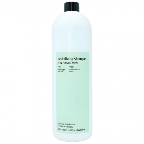 FARMAVITA Травяной шампунь для глубокой очистки BACK BAR REVITALIZING SHAMPOO N°04, 1000 ml 8022033107237