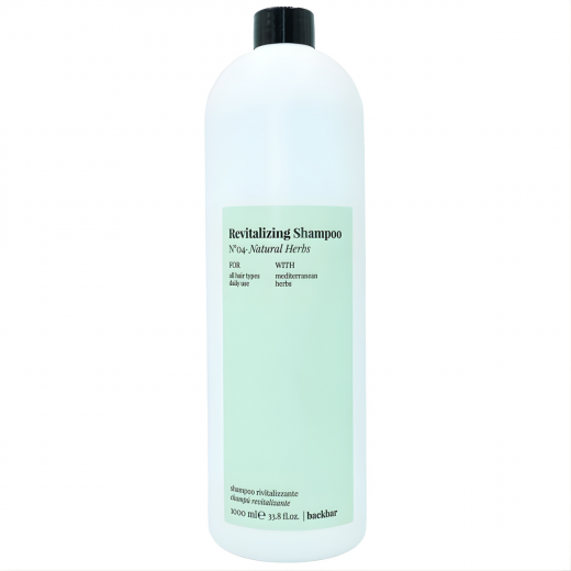 FARMAVITA Травяной шампунь для глубокой очистки BACK BAR REVITALIZING SHAMPOO N°04, 1000 ml