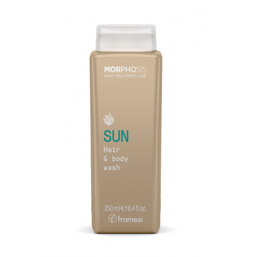 Framesi MORPHOSIS SUN ШАМПУНЬ-ГЕЛЬ ДЛЯ ДУША 2 В 1, 250 ml