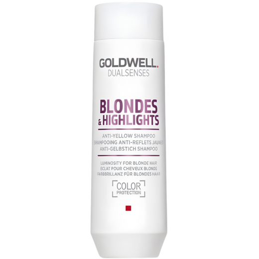 Goldwell Шампунь DSN Blondes&Highlights проти жовтизни для освітленого волосся, 100 мл