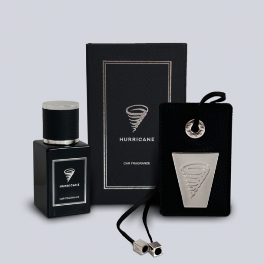 HURRICANE BLACK PERFUME PREMIUM ароматизатор в авто + дополнительный флакон