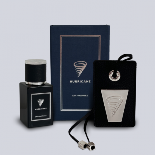 HURRICANE BLUE PERFUME PREMIUM ароматизатор в авто + дополнительный флакон