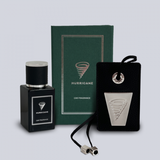 HURRICANE GREEN PERFUME PREMIUM ароматизатор в авто + дополнительный флакон