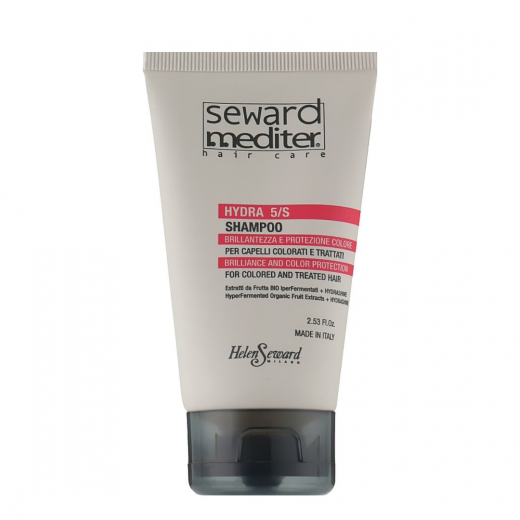 
                 Helen Seward MEDITER Hydra 5/S Shampoo Шампунь для блиску та захисту кольору, 75 мл.